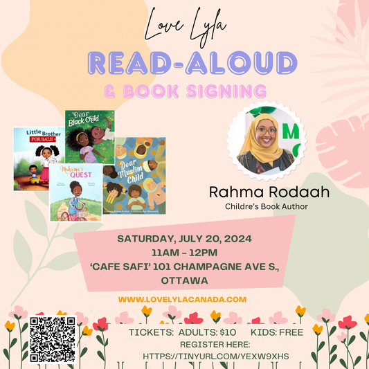 Read Aloud & Book Signing with Rahma Rodaah