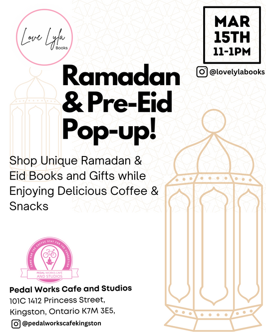 Pre-Eid & Ramadan Pop-up at Pedalworks Cafe, Kingston