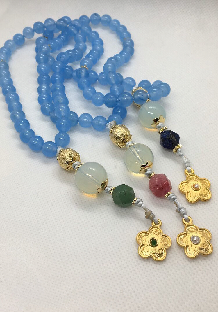 Agate Tasbeeh / Natural Stone / Prayer beads/ Tasbih | 33 Count