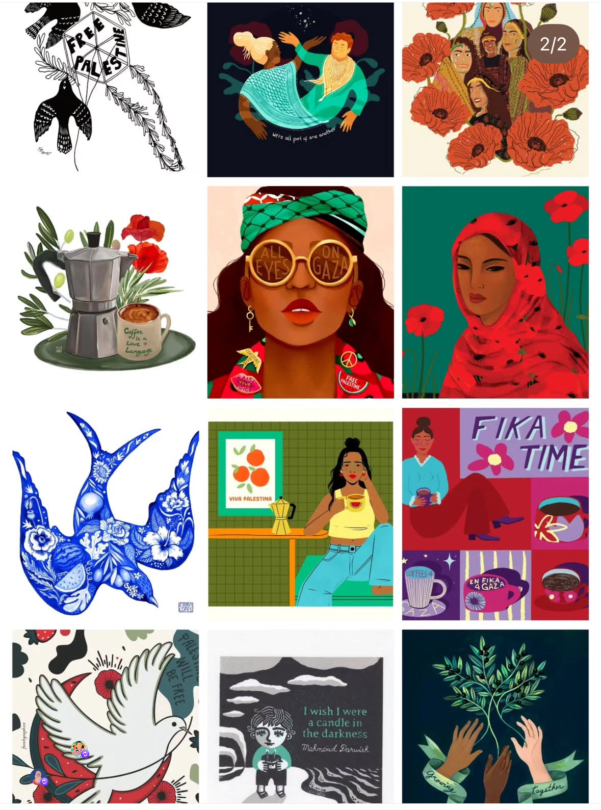 Coffees for Gaza 2026 Calendar | Palestine