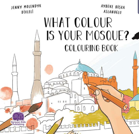 What colour is your Mosque Colouring Book