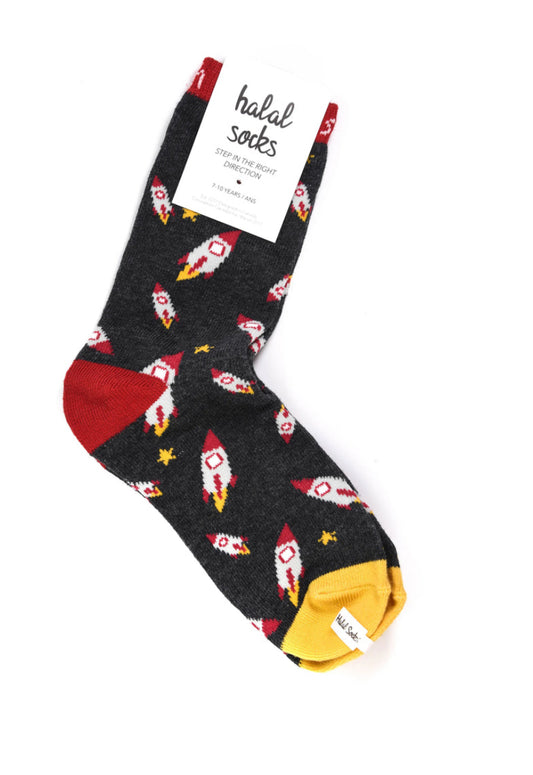 Rockets to Jannah Kids Socks | Halal Socks
