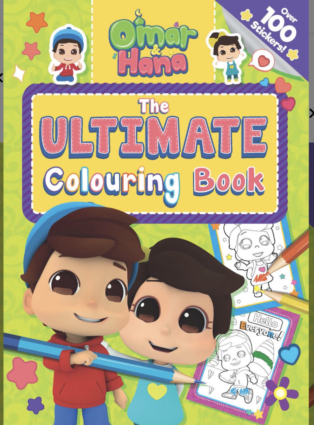 Omar & Hana, The Ultimate Colouring Book
