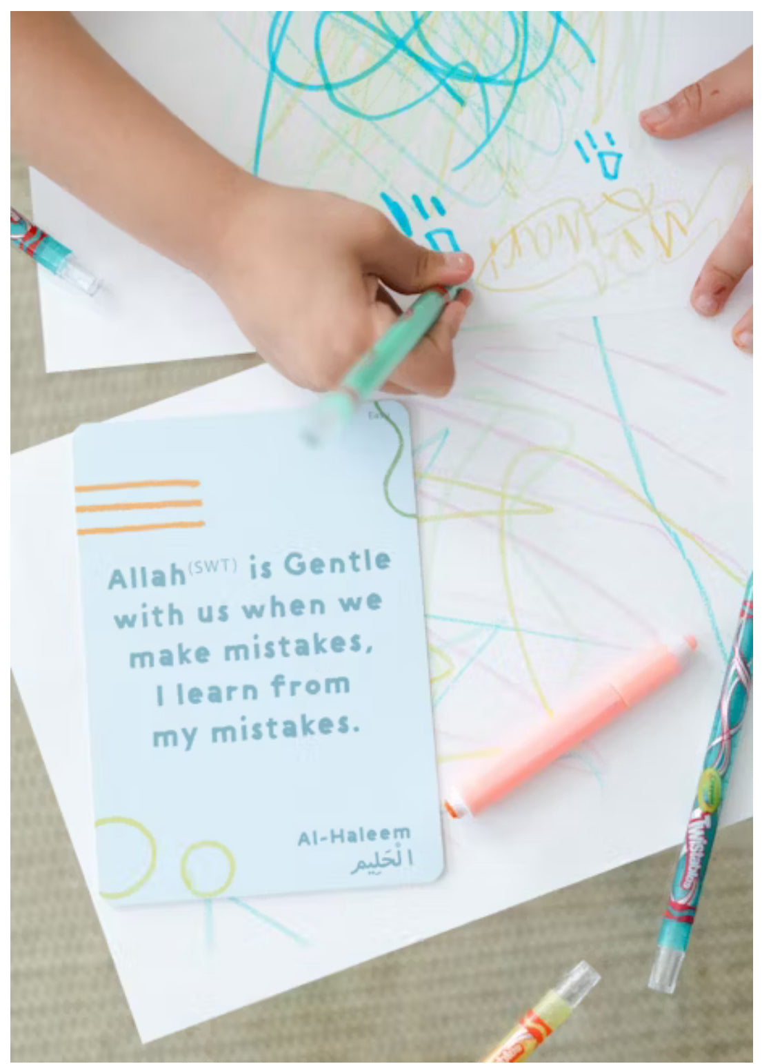 Asma + Me Affirmation Cards | ISLAMIC AFFIRMATION CARDS FOR CHILDREN