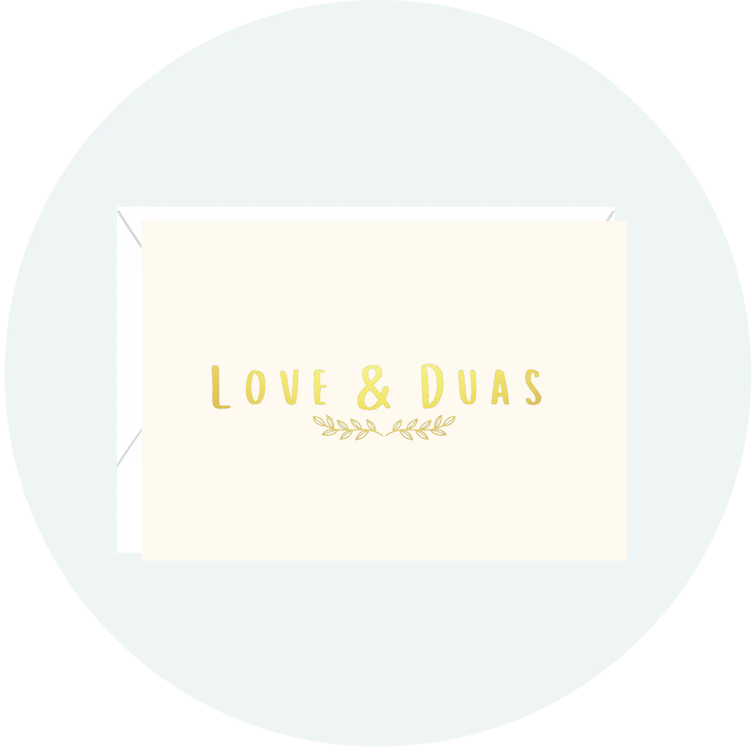 Love & Duas Greeting Card | New Traditions