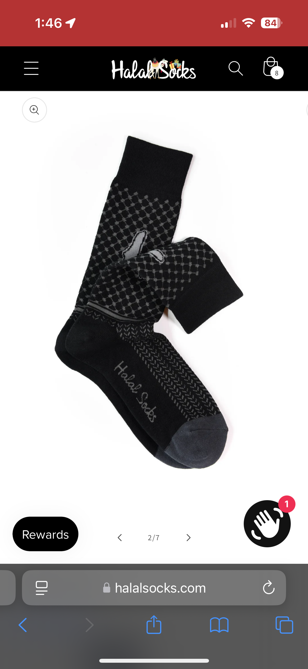 Palestine Crew Socks | Halal Socks