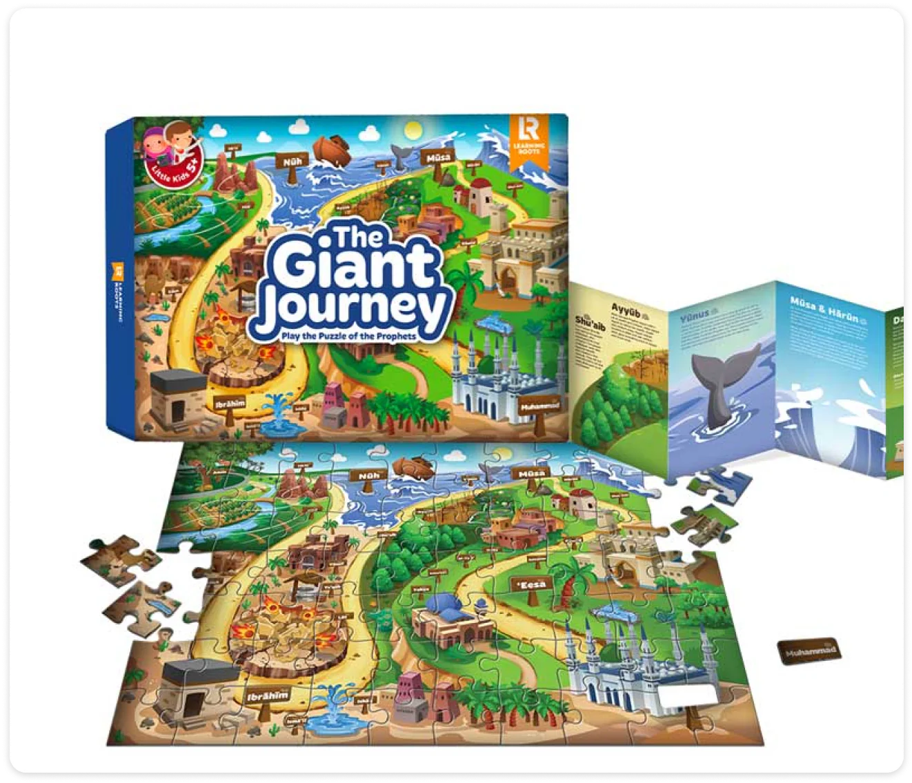 The Giant Journey | Play the puzzle of the Prophets | Learning Roots
