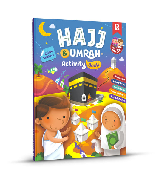 Hajj & Umrah Activity Book | Little Kids Kids 5+| Learning Roots