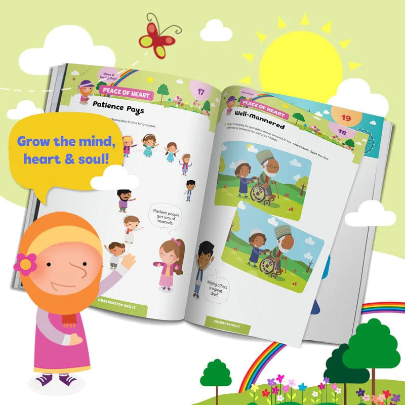 Hajj & Umrah Activity Book | Little Kids Kids 5+| Learning Roots
