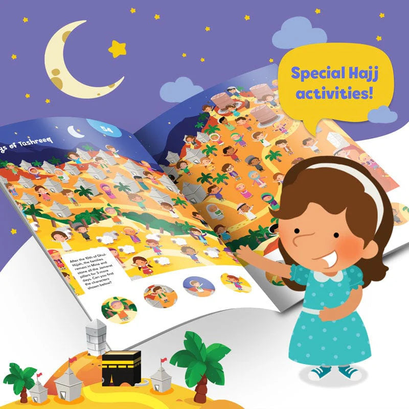 Hajj & Umrah Activity Book | Little Kids Kids 5+| Learning Roots