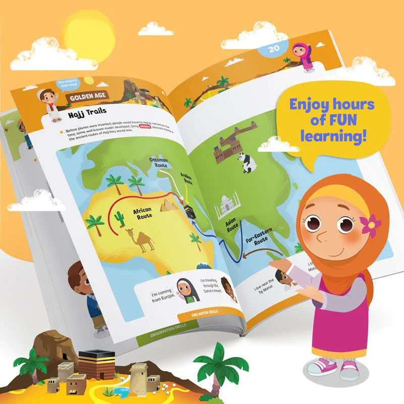 Hajj & Umrah Activity Book | Big Kids 8+ | Learning Roots