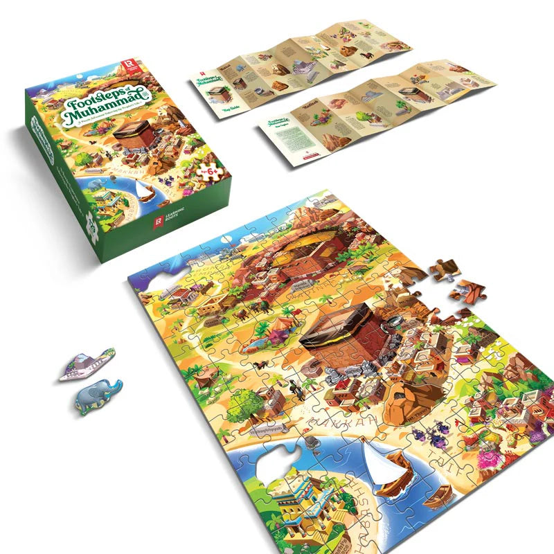 Footsteps of Muhammad | A Puzzle Adventure Following the Prophet’s Life | Learning Roots