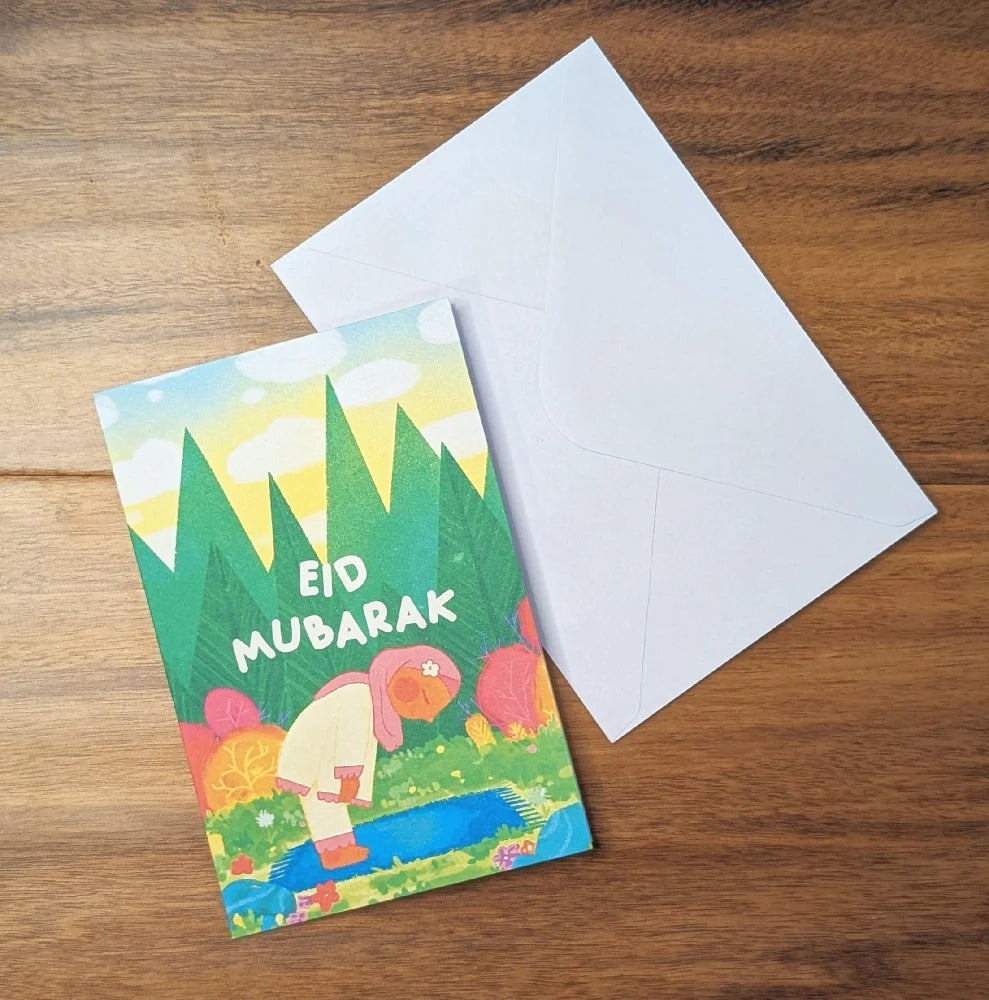 Prayer Eid Card | Sana Doodles