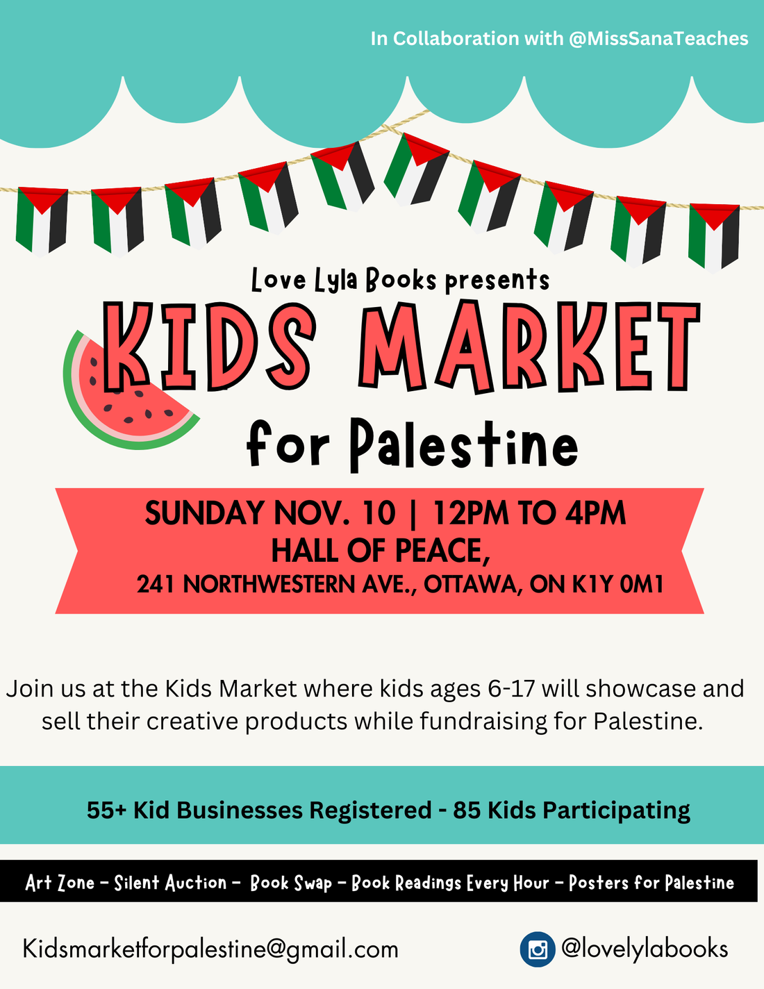 Kids Market for Palestine