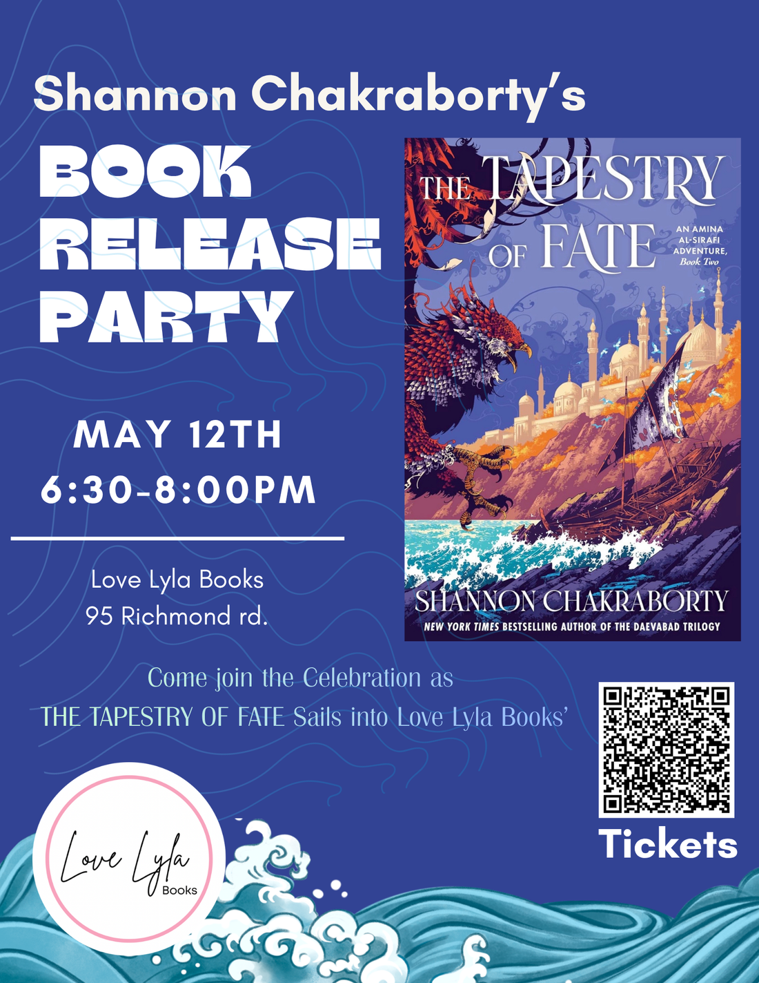Book Release Party "Tapestry of Fate'