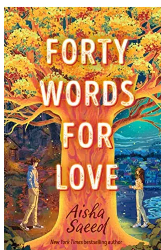 Forty Words for Love by Aisha Saeed