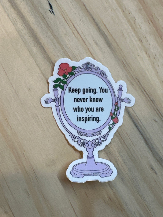 Keep Going Sticker | RasmPrintCreations