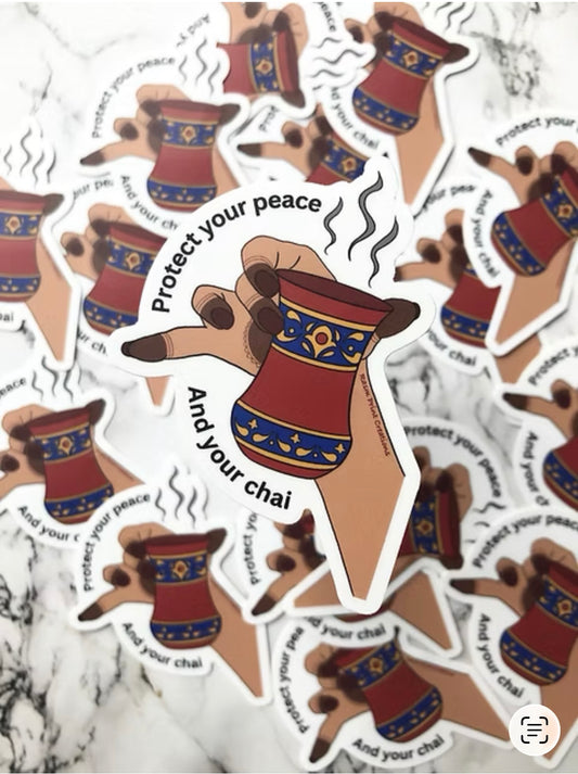 Protect Your Peace Sticker | RasmPrintCreations