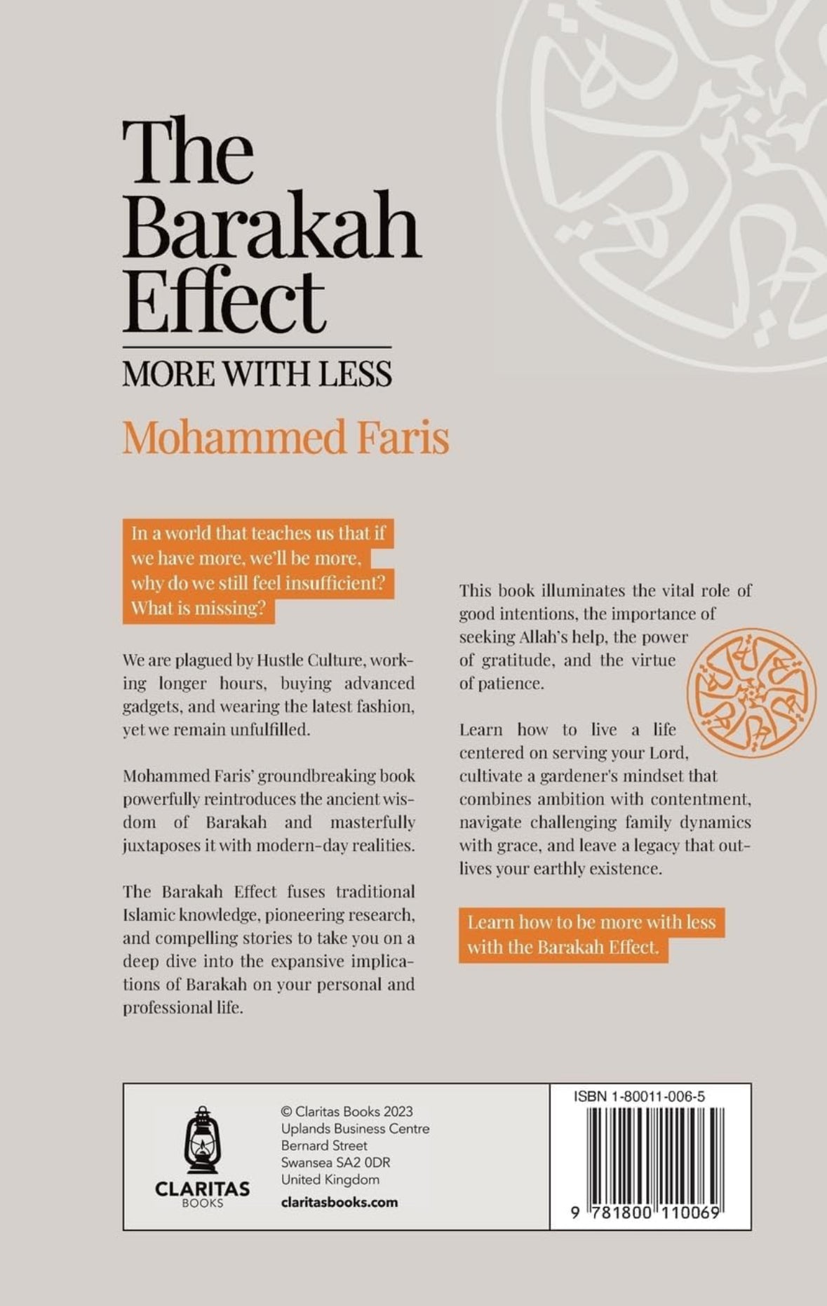 The Barakah Effect: More with Less | Mohammed Faris