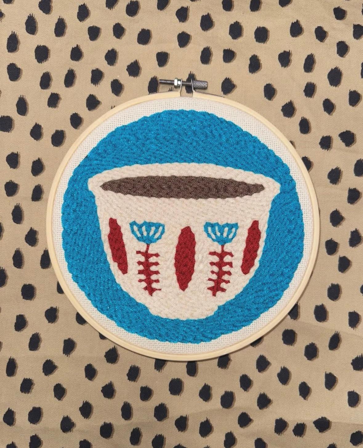Coffee Cup Design | Punch Needle Kit