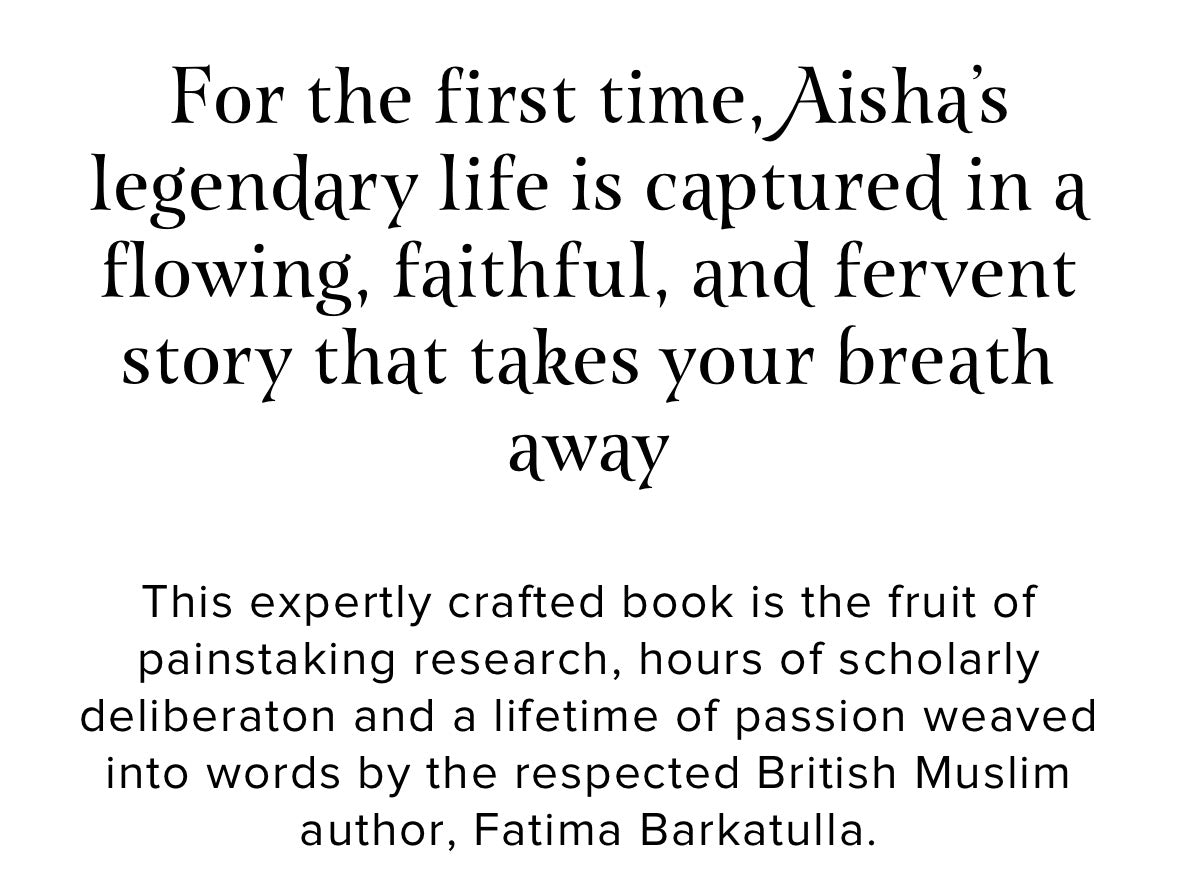 Aisha - Mother of the Believers | Learning Roots