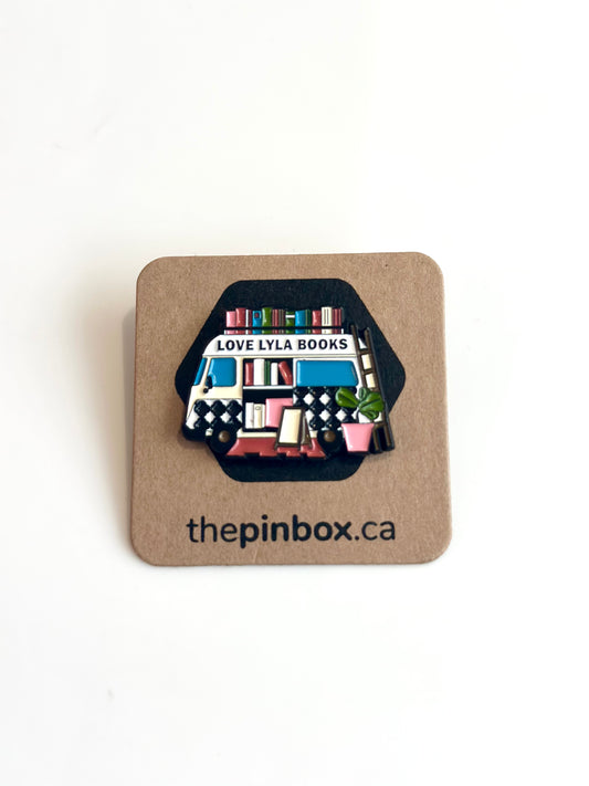 Love Lyla Books Fundraiser Pin