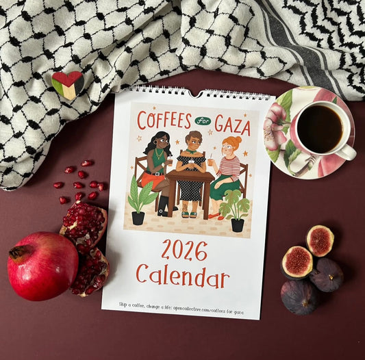 Coffees for Gaza 2026 Calendar | Palestine