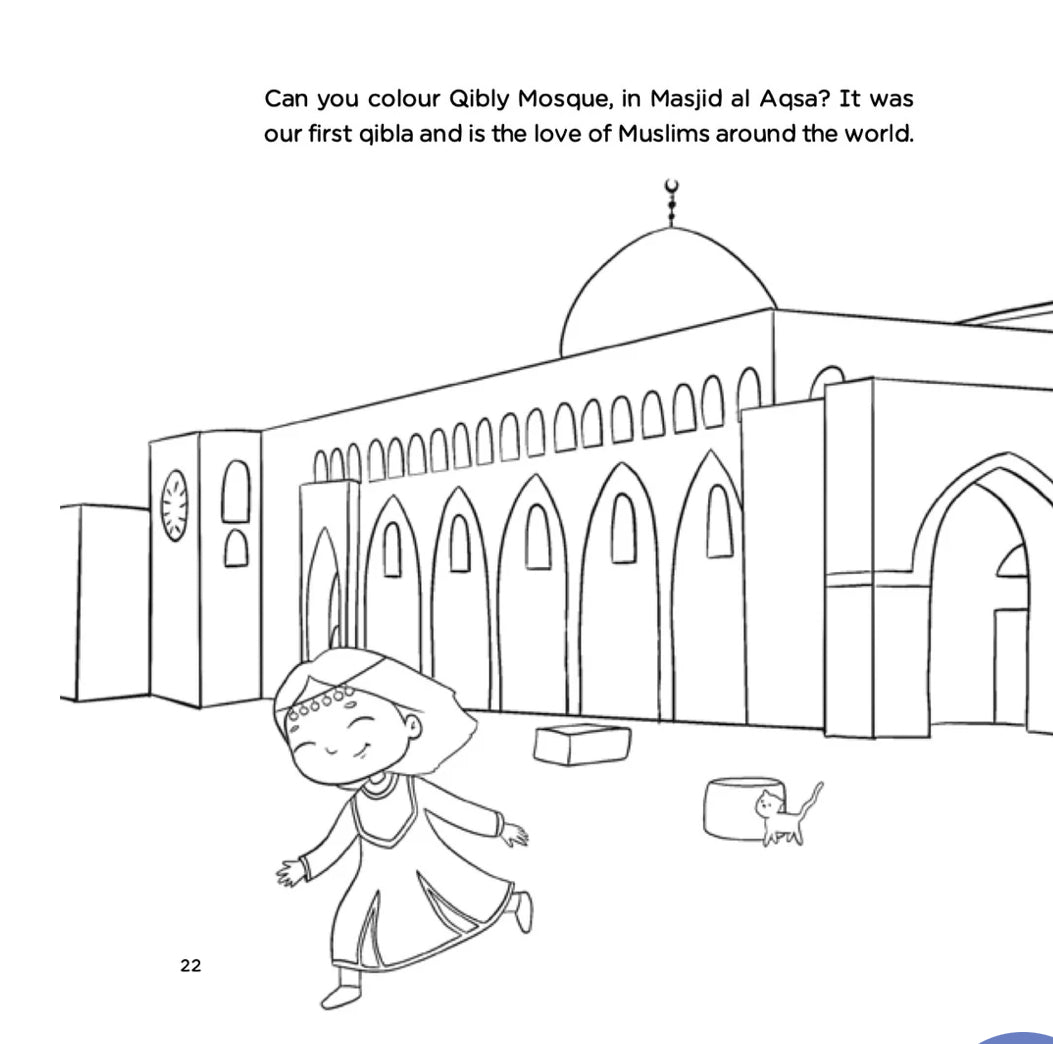 What colour is your Mosque Colouring Book