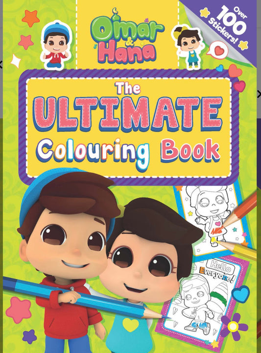 Omar & Hana, The Ultimate Colouring Book