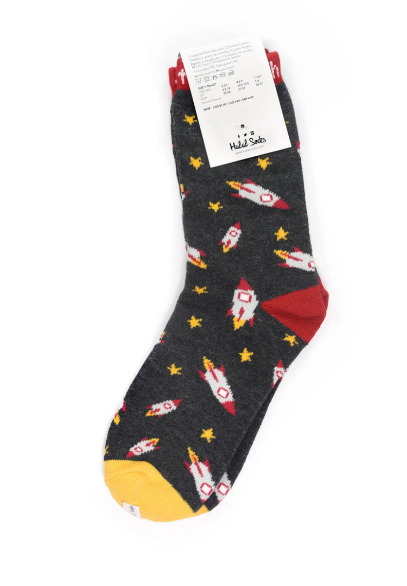 Rockets to Jannah Kids Socks | Halal Socks