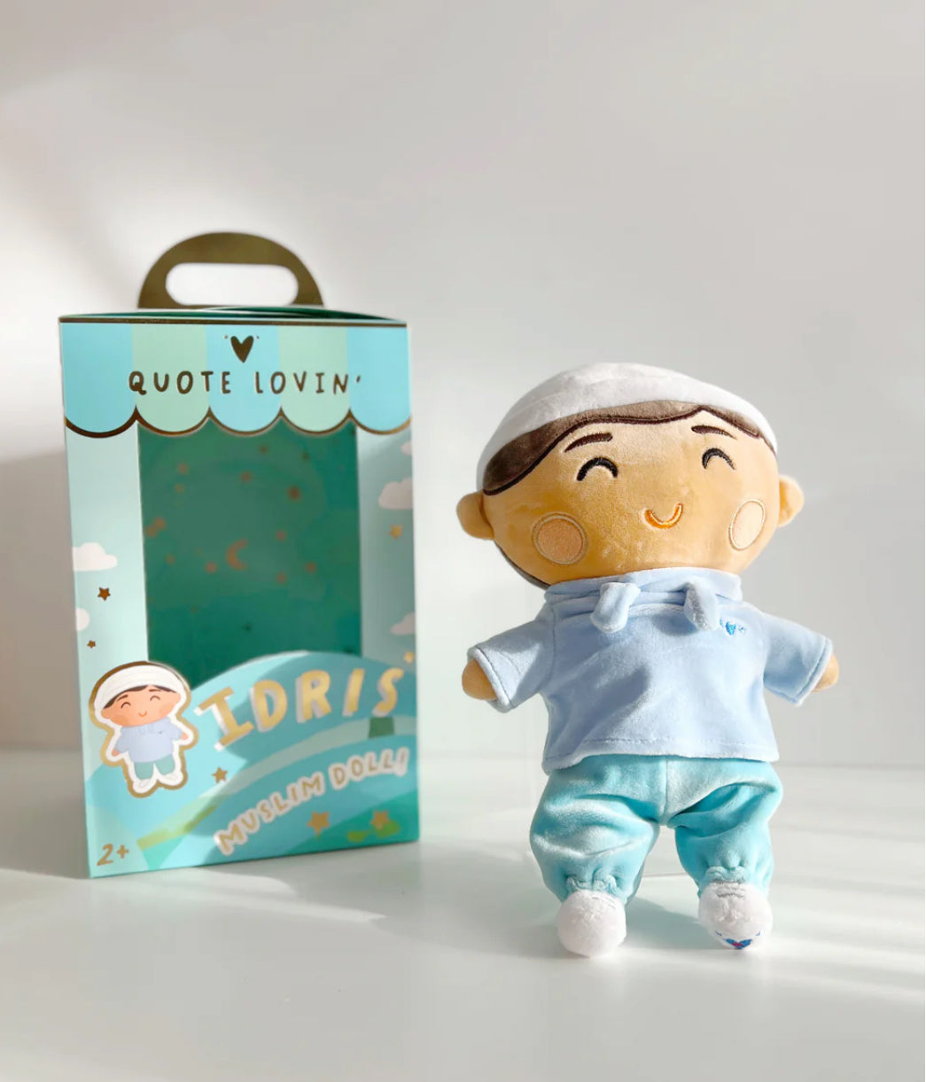 Idris - Muslim Boy doll | Quote Lovin' | Eid gifts