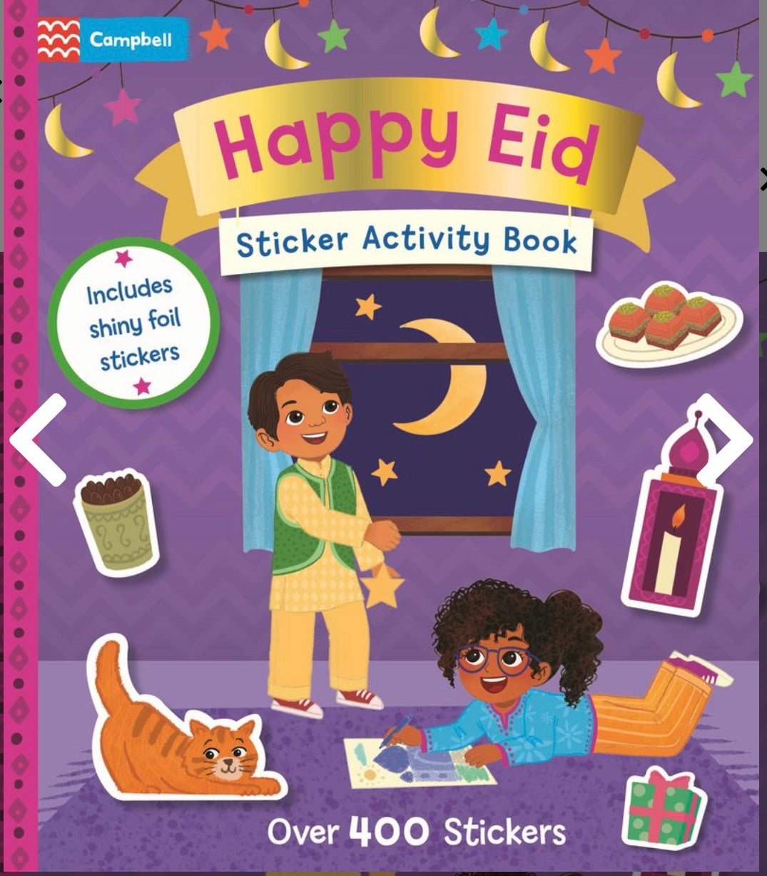 Happy Eid Sticker Activity Book