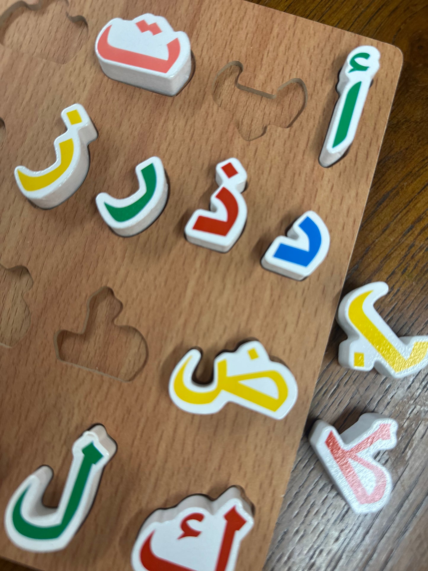Arabic Alphabet Puzzle