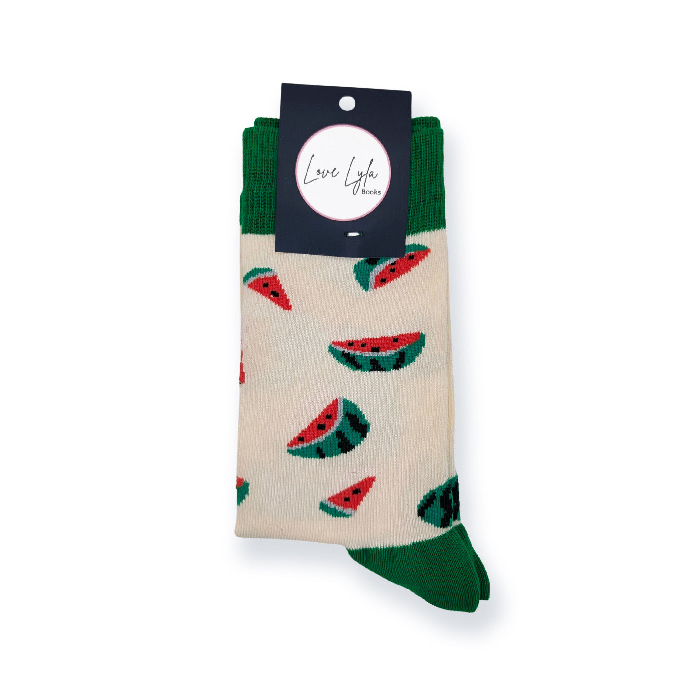 Watermelon Palestine Adult Socks | Pink Lion Socks