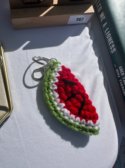 Watermelon Bag Tag/ Keychain - Palestine Fundraiser