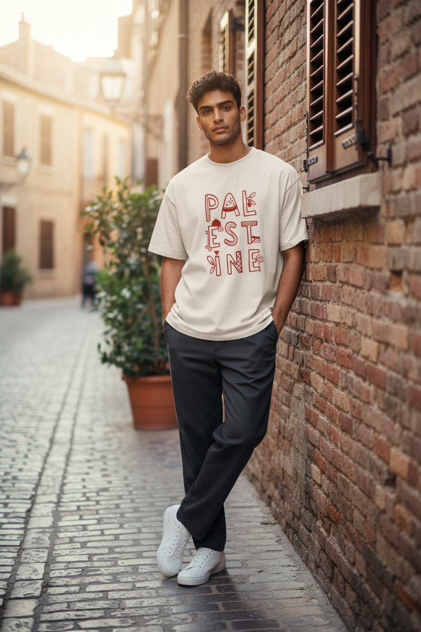 Palestine Shirt | The Lettered Inkling X Love Lyla Books