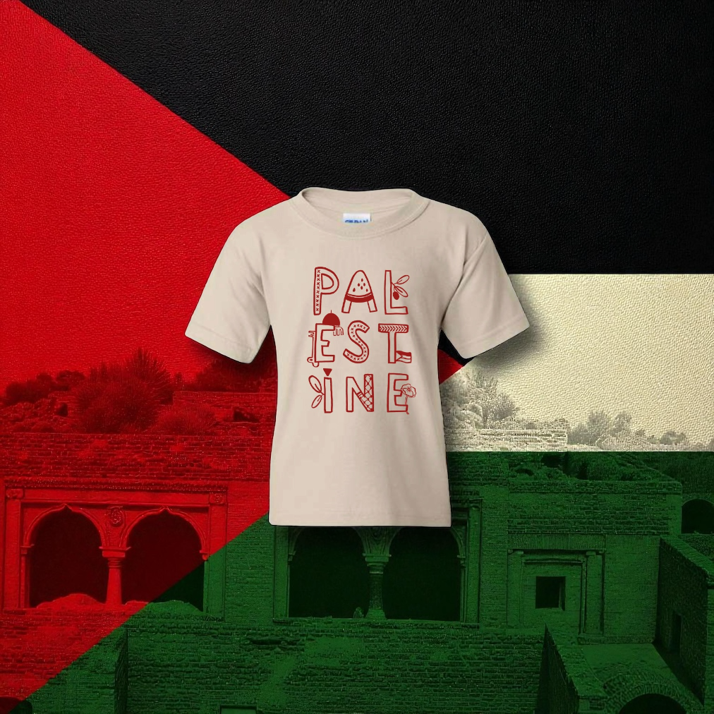 Palestine Shirt | The Lettered Inkling X Love Lyla Books