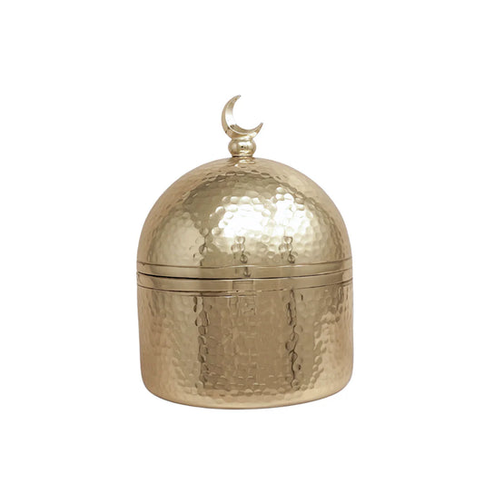 Golden Moon Dome: Hammered Finish | Rasm