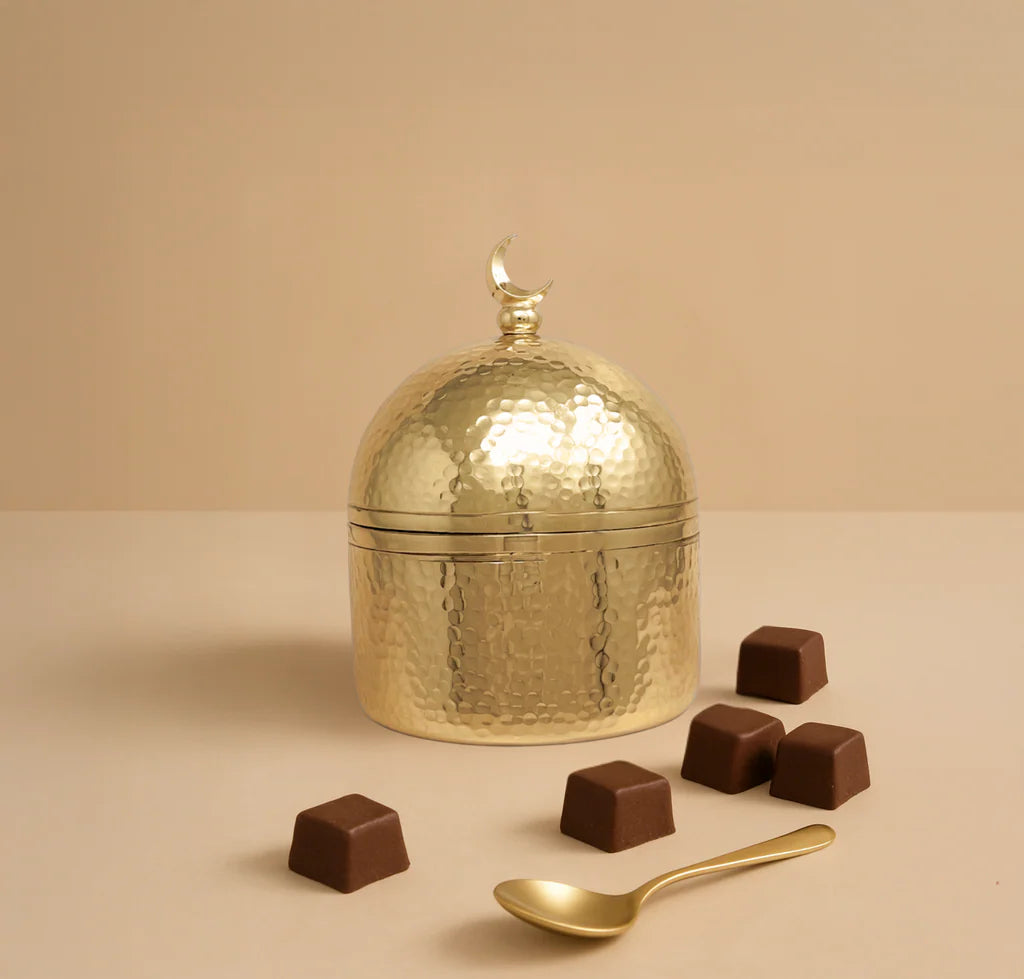 Golden Moon Dome: Hammered Finish | Rasm