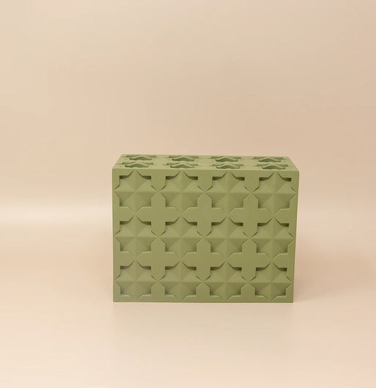 ISLAMIC GEOMETRIC BASE/CANDLE HOLDER - RECTANGLE | Rasm