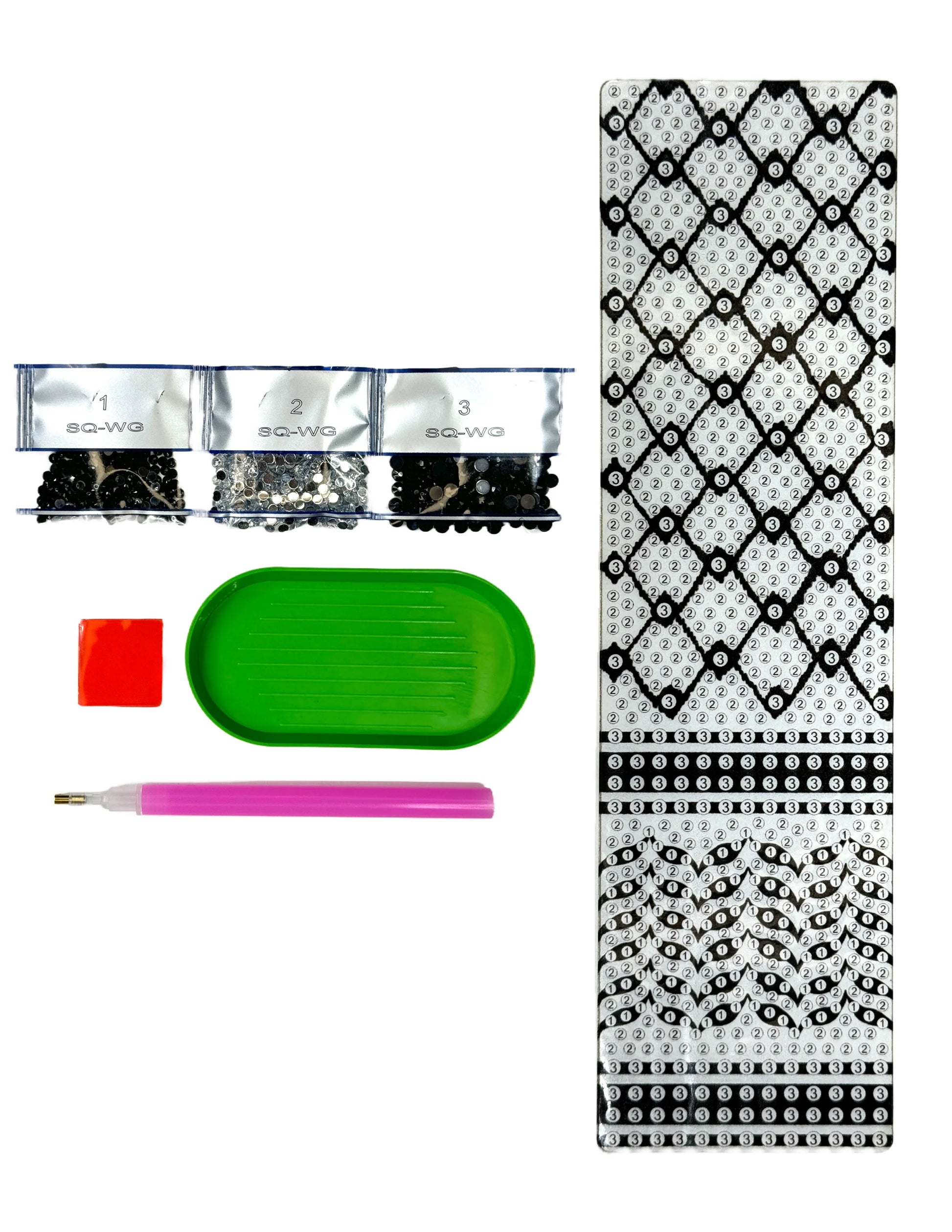 kuffiyeh-acrylic-bookmark-diamond-paint-by-number-kit-2