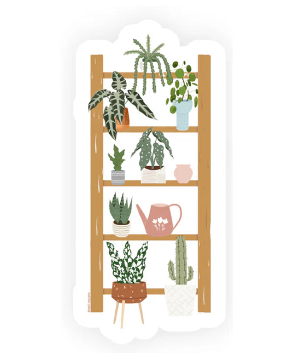 Sticker Design S For Ladder Rack Plant Ladder Sticker – Love Lyla