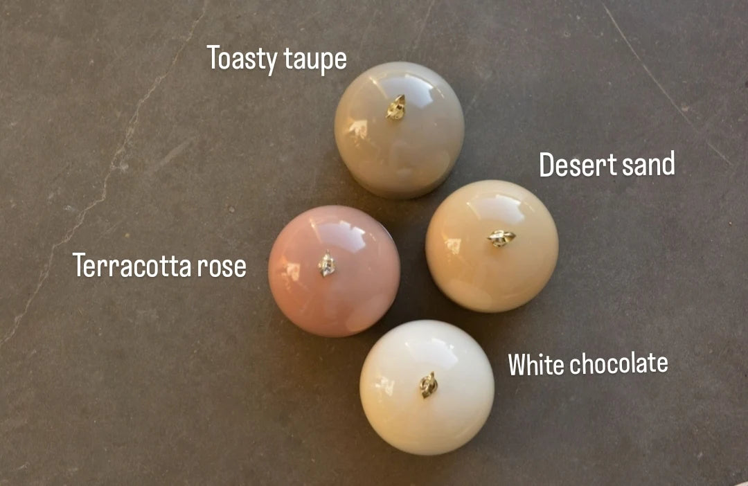 Moon Dome Jar - Toasty Taupe