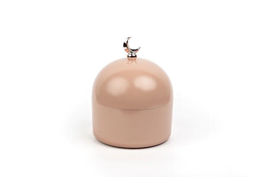 Moon Dome Jar - Terracotta Rose